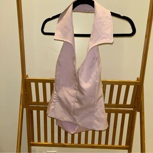 Lilac Halter Top